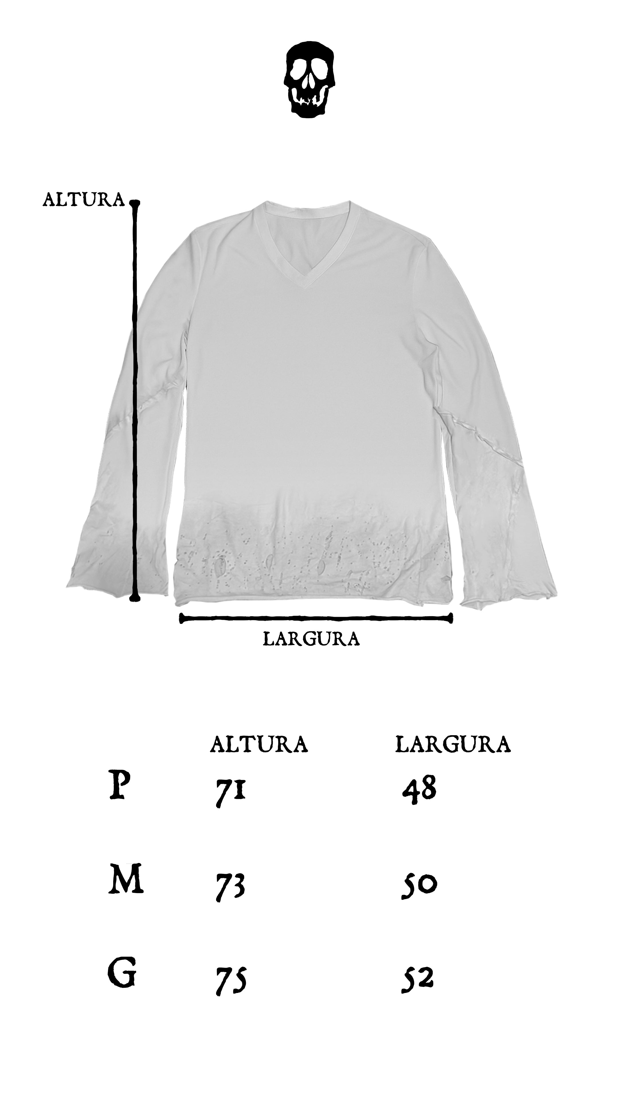 black destroyed longsleeve